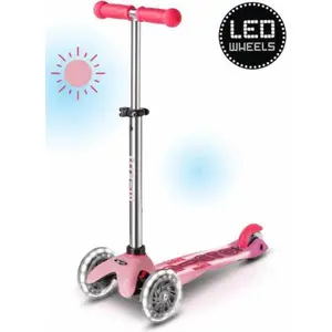 Micro Mobility Mini Micro Deluxe Glow LED Plus, Kinder, Dreiradroller,...