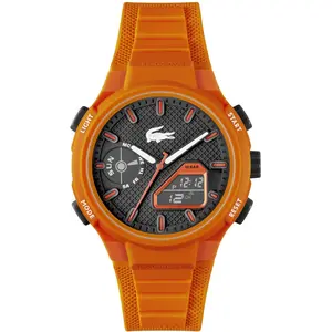 Lacoste Analoge-Digitale Multifunktions-Quarzuhr für Herren Kollektion LC33 mit günstig