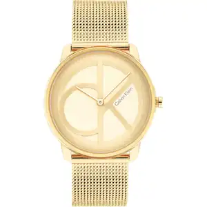 Calvin Klein Analog Quarzuhr Für Männer und Frauen Kollektion Iconic MESH - 35MM günstig