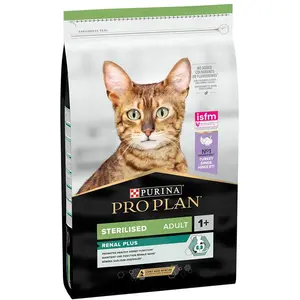 Purina Pro Plan Adult Sterilisierte Katzenfutter Truthahn 10kg