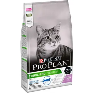 Purina Erwachsenes Sterilisiertes +7 Türkei Katzenfutter 1.5kg