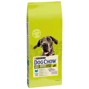 Purina DOG CHOW Large Breed Adult, Adult, Truthahn, 14 kg