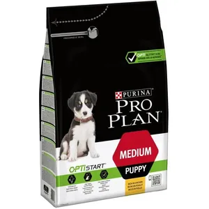 Purina PRO PLAN Medium Puppy, Welpe, Mittelgroß (11-25 kg), Huhn, 3 kg
