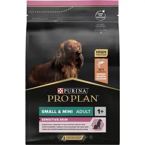 Purina Pro Plan Small & Mini Adult Sensitive Skin, Adult, Lachs, 3 kg