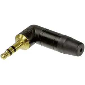 Neutrik - 3.5mm-AUDIO-KLINKENSTECKER - RECHTWINKLIG - SCHWARZ, Audiokabel