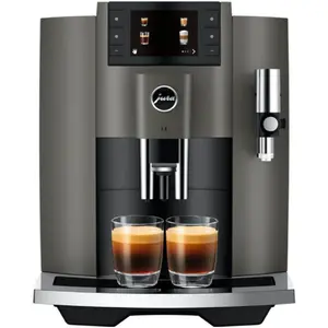 Jura E8 Dunkel Edelstahl Superautomat (EC) 1450 W 15 bar 1,9 L