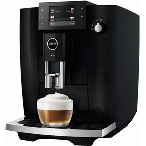 JURA E6 Piano Black (ED) Kaffeevollautomat | 17 Spezialitäten | Hot & ...