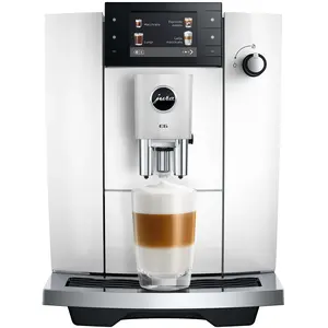 JURA Kaffeevollautomat E6 Piano White (ED)