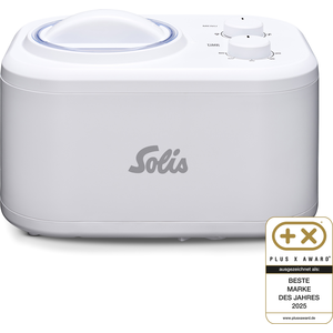 Solis Gelatissima Eismaschine, Kompressor, 1 Liter Eis, Rezeptbuch, 3 ...