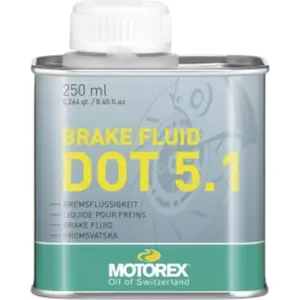 MOTOREX Brake Fluid Dot5 250ml Bremsflüssigkeit schwarz günstig