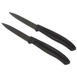 Victorinox Swiss Classic, Küchenmesser, Schwarz, Silber