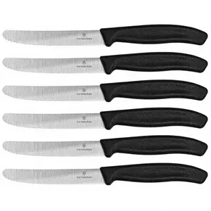 VICTORINOX Steakmesser Swiss Classic silber, schwarz günstig