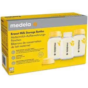 Medela 2er-Pack Aufbewahrungsbecher für Muttermilch, 250ml günstig