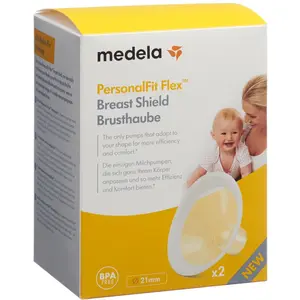 Medela, Milchpumpe Zubehör, PersonalFit Flex, 2 Brusthauben Grösse S (21mm) günstig