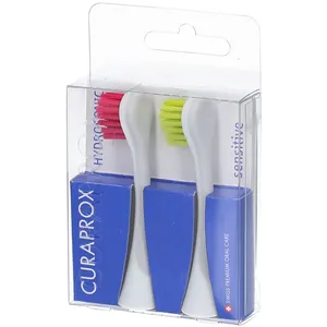 Curaprox Hydrosonic Sensitive Bürstenköpfe - 2er-Pack Nachfüllpacks 1 ct günstig