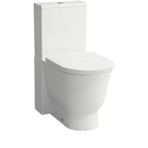 Laufen, Toilette + Bidet, The New Classic Stand-WC Kombination, Tiefspüler, spülrandlos, H824858 günstig