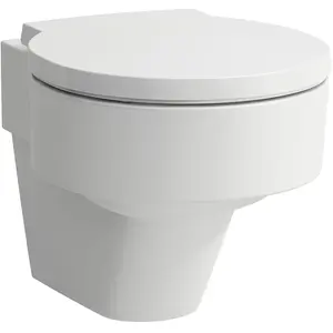 Laufen, Toilette + Bidet, Wand-WC VAL Tiefspüler, spülrandlos weiss matt günstig