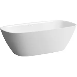 Laufen, Badewanne, INO Badewanne 1700x750x520 freistehend oval weiss (230 l, 170 cm, 75 cm) günstig
