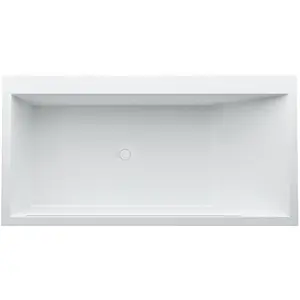 Laufen, Badewanne, Badewanne KARTELL 1700x860mm m LED-B. i Überlaufspalt weiss (250 l, 170 cm, 86 cm) günstig
