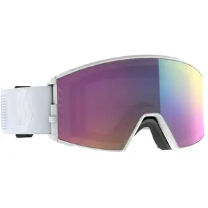 Scott React Skibrille Amplifier Ice Chrome/CAT2