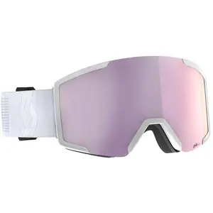 Scott Shield+extra Lens Skibrille Amplifier Lavender Chrome/CAT3