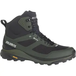 Dolomite, Herren, Wanderschuhe, Nibelia High GTX (45.5, 46), Grau, Grün