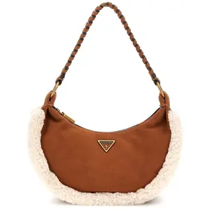 Guess Handtaschen Amita Hobo-Tasche Cognac günstig