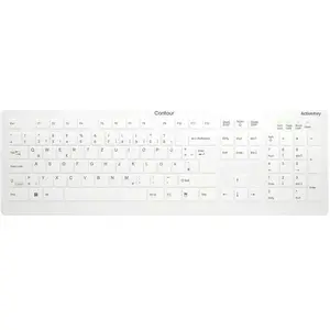 Cherry Hygiene-Tastatur kabellos AK-C8112 weiß