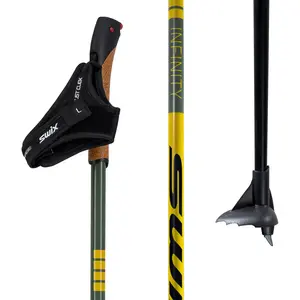 Skistock Swix Infinity Just Click Alu Pole Noir 150 cm günstig