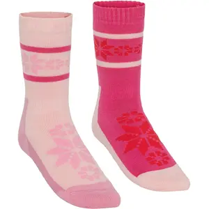 Kari Traa, Damen, Sportsocken, Women's Rusa Sock 2-Pack (36 - 38), Pink, Rosa günstig
