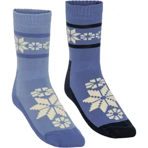 Kari Traa, Damen, Sportsocken, Women's Rusa Sock 2-Pack (36 - 38), Blau günstig