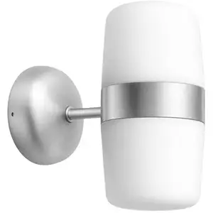 Northern LED-Wandleuchte Hall aluminiumfarben Ø 23 cm, 2-flg