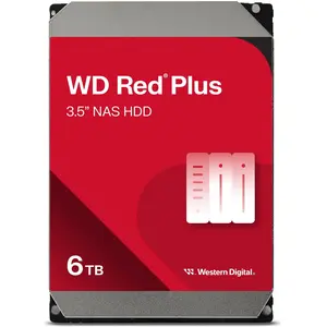 WD Red Plus-Serverfestplatte 6 TB, 3,5", SATA III (6 Gb/s) (WD60EFPX),... günstig