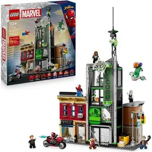 LEGO Marvel Spider-Man vs. Oscorp 76324, Bauset, 8 Minifiguren, Ab 10 ...