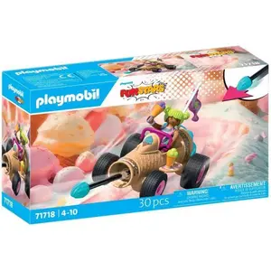 PLAYMOBIL Funstars Eiswagen, 30 Teile, Bauset ab 4 Jahren, PLAYMOBIL 7...