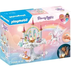 PLAYMOBIL Princess Magic Zauberturm, mit Lichtfunktion, Magische Blume...