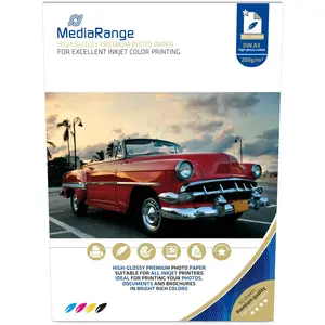 MediaRange Fotopapier MRINK109 DIN A3 hochglänzend 200 g/m²