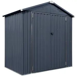 Westmann Stahl Gerätehaus Minor 64 Anthrazit 119x183x196 cm günstig