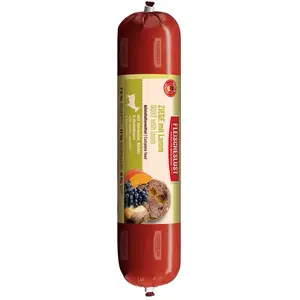 Fleischelust Salchicha De Cabra Con Cordero-800g Hundefutter
