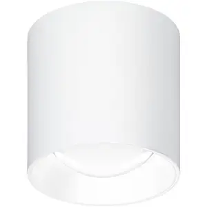 LED-Außendeckenleuchte 5174, weiß, 9 cm, Metall, IP54, CCT