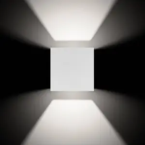 LED-Außenwandleuchte 5081 up/down weiß
