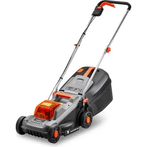 FUXTEC 20V Akku-Rasenmäher, Mäher für kleine bis mittlere Gärten, 30 L...