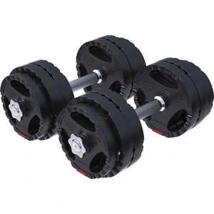 GORILLA SPORTS® Kurzhanteln 2er Set 30 kg, Verstellbar | 30-mm-Hantelscheiben, Standard oder Gripper, mit Hantelstangen und Sternverschlüssen günstig