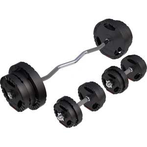 GORILLA SPORTS Hantel-Set SZ-Curlset Kunststoff Gripper 70 kg günstig