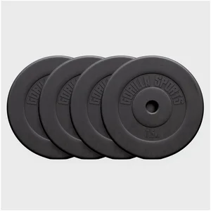 GORILLA SPORTS Hantelscheibe Hantelscheibe 30/31 mm Kunststoff 1,25-15 KG, 30 kg günstig