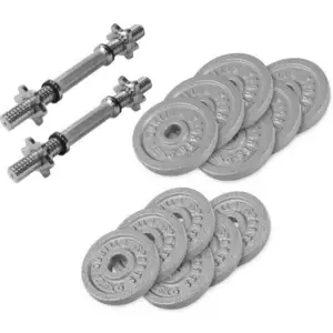 GORILLA SPORTS® Kurzhanteln - 27,5kg Set, 6x1,25kg, 6x2,5kg Gewichte, ... günstig