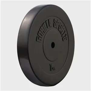 GORILLA SPORTS Hantelscheibe Hantelscheibe 30/31 mm Kunststoff 1,25-15 KG, 15 kg günstig