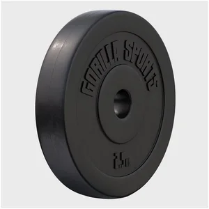 GORILLA SPORTS Hantelscheibe Hantelscheibe 30/31 mm Kunststoff 1,25-15 KG, 2.5 kg günstig