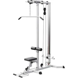 GORILLA SPORTS Klimmzugstange Latzugstation in Weiß/Schwarz (1-tlg)