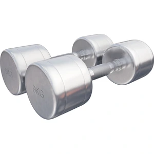 GORILLA SPORTS® Kurzhanteln - 2er Set, 18 kg (2x9 kg) Gewichte, Rutschfest, gerändelt, Verchromter Stahl - Hantelset, Rundhanteln, Kurzhantelset günstig